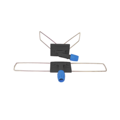 Bild von MoppHalter – FeuchtwischHalter – DoppelKlappHalter aus Metall/Kunststoff